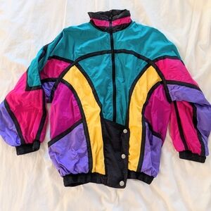 Vintage track windbreaker jacket